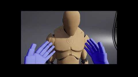 UE4 Physics Hands Interaction (Prototype)  Based on the TWD Saints & Sinners Physical hands.