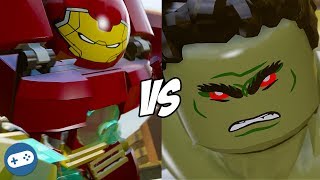 Lego Marvel Avengers Hulk vs Hulkbuster Anger Management Gameplay