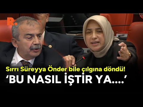 Sırrı Süreyya Önder bile çılgına döndü! AK Partili Zengin ile Saadet Partisi grubu birbirine girdi