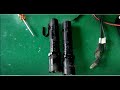 Fix and repair self defense electric shocker with led flash light