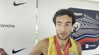 Nathan Mountain Wins USATF 3000m Steeplechase Title [Interview]