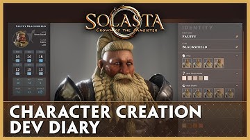 Dev Diary: Character Creation - Solasta: Crown of the Magister