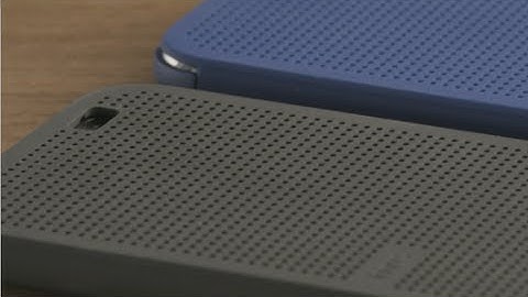 #htchelp HTC One (M8) - See phone alerts and information on HTC Dot View™ (Baton Rouge)