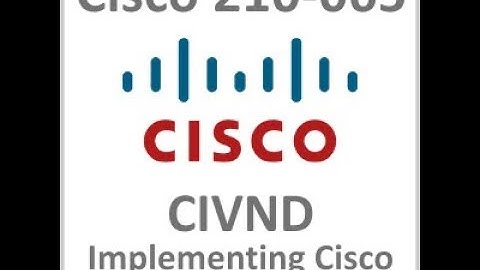 Implementing Cisco Video Network Device 210-065 319Q