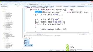 Java PRO tutorial Session 7 Vector in English