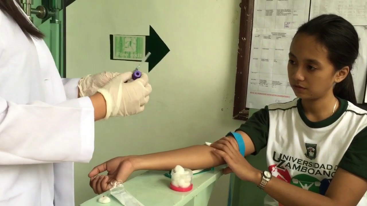 Venipuncture Procedure for MedTech Students - YouTube