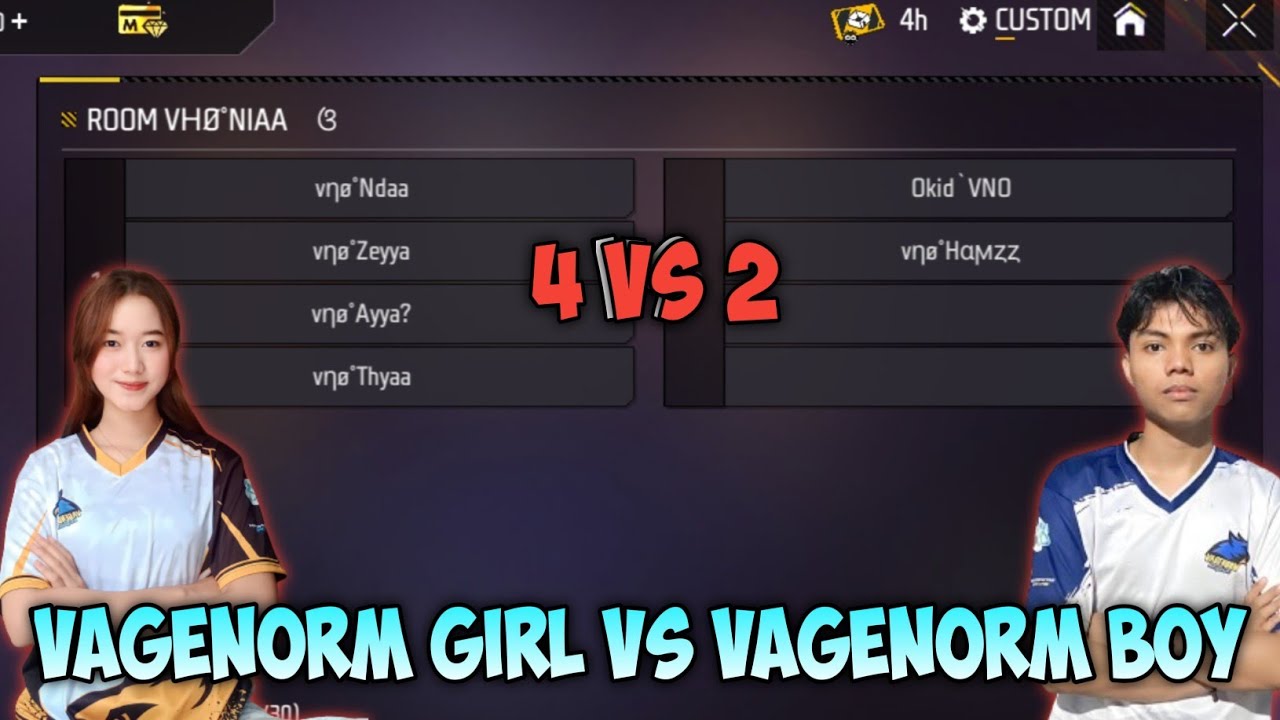 4 CEWE VS 2 COWO JAGOAN CS! SIAPA PEMENANGNYA?? - YouTube
