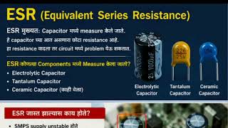 ESR Equivalent series resistance