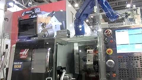 Yaskawa Robot MH5LF on Haas