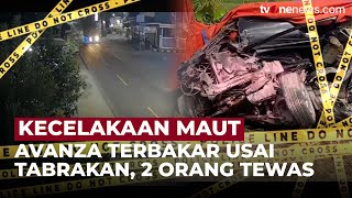 Kecelakaan Maut Di Ponorogo Dua Remaja Tewas Dan Avanza Ringsek Lalu Terbakar Onenews Update