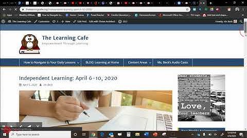 Screen-cast-o-matic for Online Learning: Tutorial