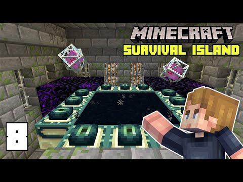 Minecraft: Taking On The Ender Dragon! | Survival Island 1.17