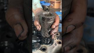 Removing Engine Valve Springs Like a Pro #valve #shorts #viral