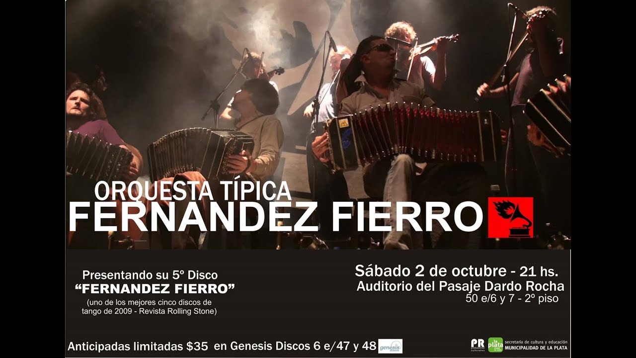 rivista 231 ORQUESTA TIPICA FERNANDEZ FIERRO - LIVE EN EL CAFF, BUENOS AIRES 19 - 09 - 2011