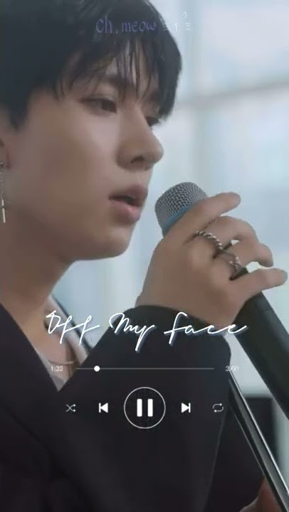 Off My Face Cover by ENHYPEN HEESEUNG Lyrics Video 🥹 | #enhypen #heeseung
