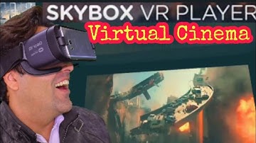 SkyBox VR Cinema | SkyBox VR Player |Virtual Cinema | Virtual Home Theater | Ishfaq Hameed