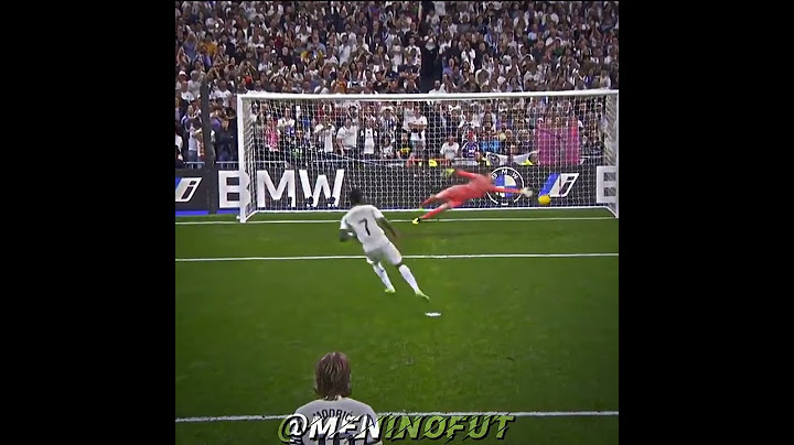 Vinícius Jr Faz Gol De pênalti Pelo Real Madrid x Barcelona #viniciusjr #realmadrid #barcelona