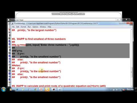 Python #11 Conditional Statements Programs Part 2