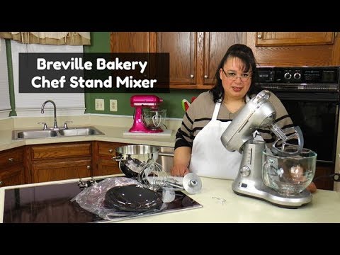 Breville Bakery Chef Stand Mixer Unboxing ~ Amy Learns to Cook 