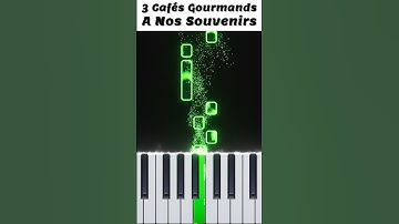Thumbnail of 3 Cafés Gourmands - À Nos Souvenirs - Piano Tutorial #piano #tuto