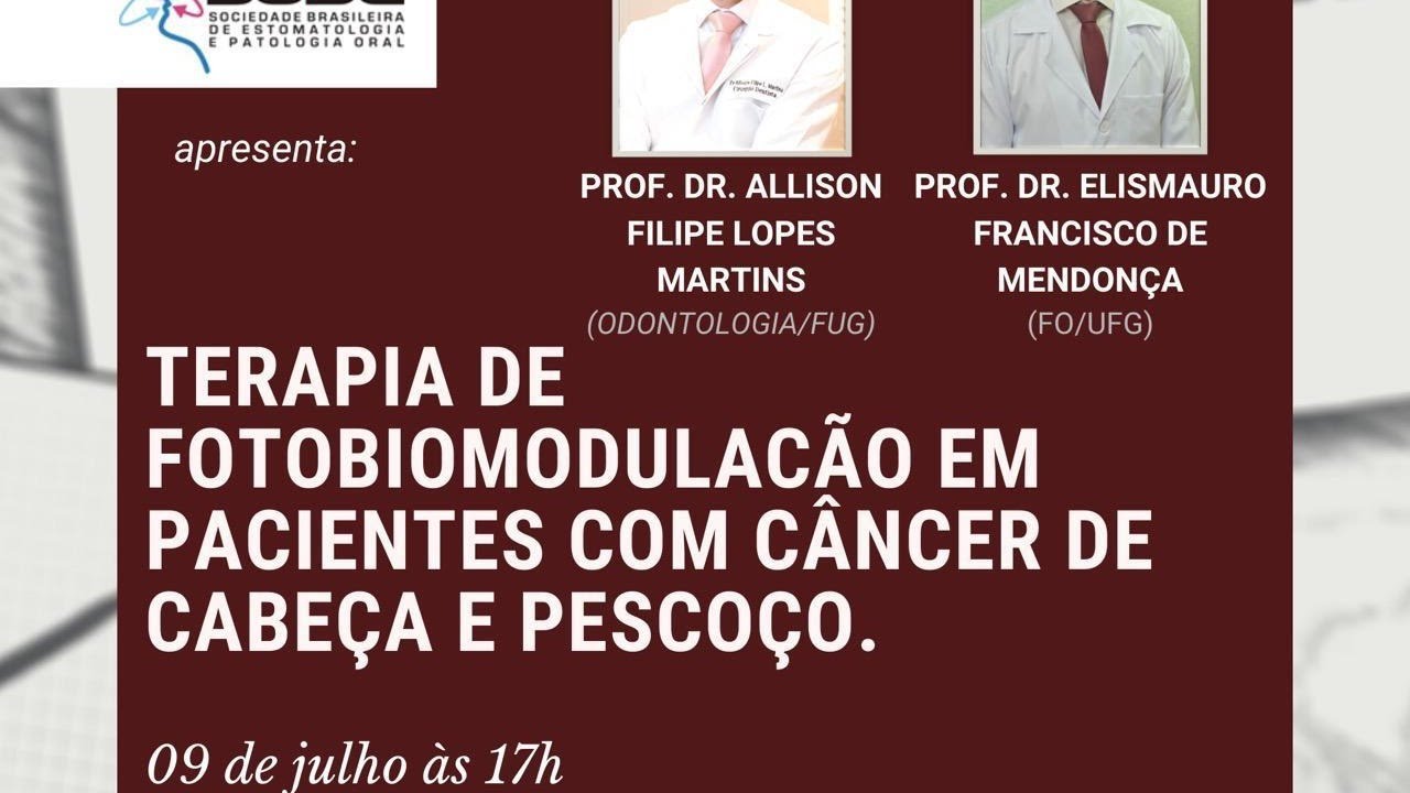 TERAPIA DE FOTOBIOMODULA&Ccedil;&Atilde;O EM PACIENTES COM C&Acirc;NCER DE CABE&Ccedil;A E PESCO&Ccedil;O.
