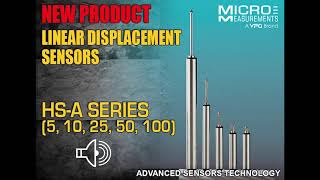 Advanced Linear Displacement Sensors, HS-A Series , – New Design (6 Minutes Podcast)