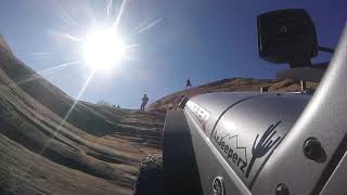 Going up Hell's Gate with open diffs. Hell's Revenge Trail  4/26/2019