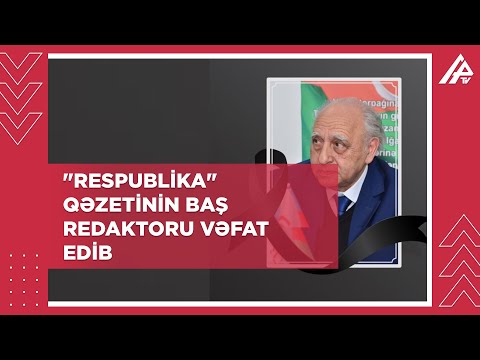 Video: Qəzetin baş redaktoru nə edir?