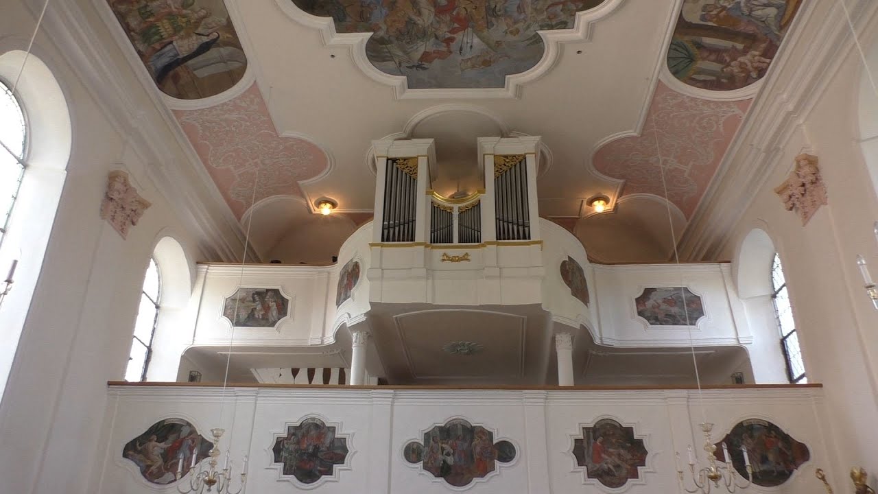 Orgelvorstellung in der St Ulrichskirche in Krumbach Huerben