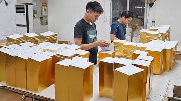 The Fascinating Mass Production Process of Books in a Chinese Factory.
