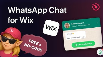 How to Add WhatsApp Chat to Wix website [for FREE]