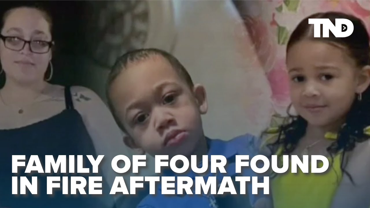Family of four found in burned home; police say it is murder - YouTube