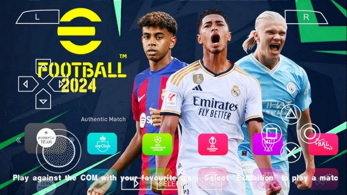 eFootball PES 2023 PPSSPP Update Kits 2023 & Transfers English Commentary  Graphics HD Camera PS5 