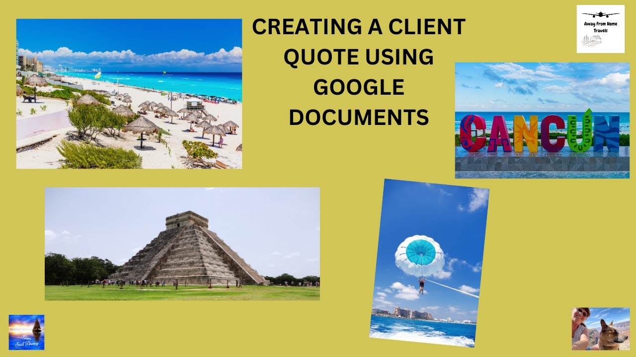 Creating A Client Quote Using Google Docs