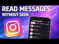 Insta DM Read Without Seen (100% Working)Instagram Read Receipt OFF Kaise Kare (2026) Seen Hide Kare