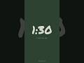 1m30s Silent Chalkboard Timer 📝 1 Min 30 Sec Countdown (No Sound) #Shorts