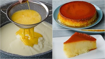 Saya Menggabungkan Telur dengan Tepung Beras & Membuat Puding Ini | Resep Puding Tepung Beras yang Lembut & Creamy