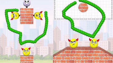 Draw To Smash Logic Puzzle Level 41 New-Gameplay