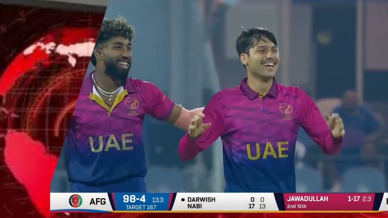 AFG vs UAE 2nd T20 highlights