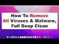 How To Remove All Mac Viruses, Malware, Adware, & Spyware | Full Deep Clean & Maintenance 2022