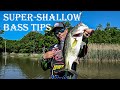 SUPER-SHALLOW BASS TIPS. Let's Fish TV #16-2020 SouthWEST Version at Dripping Springs Lake, Oklahoma