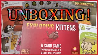 Exploding Kitten | Unboxing | Card Games