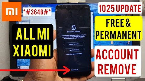 All Mi Account Remove Permanent | Free Method| Mi Cloud Disable Factory Reset/Mi Account Bypass 2025