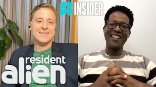 Will Harry and Sheriff Mike Ever Be Friends? | Resident Alien | SYFY WIRE