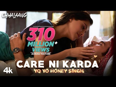 Chhalaang: Care Ni Karda | Rajkummar R, Nushrratt B | Yo Yo Honey Singh, Alfaaz, Hommie Dilliwala