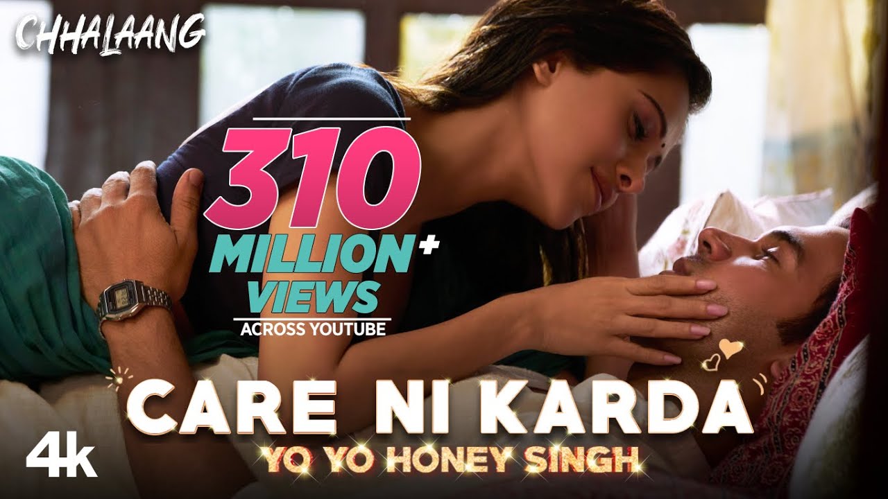 ⁣Chhalaang: Care Ni Karda | Rajkummar R, Nushrratt B | Yo Yo Honey Singh, Alfaaz, Hommie Dilliwala