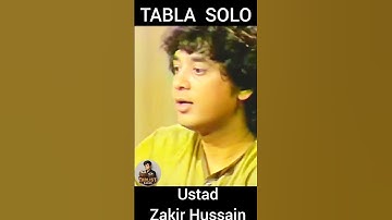 Thumbnail of You have to hear 😱 Ustad Zakir Hussain tabla best solo #shortsfeed #tabla #tablalive #shorts