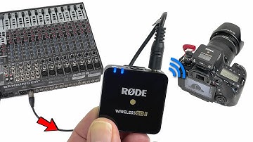 Line Input for Wireless Go II | 3 SAFE ways to connect into the mic input.