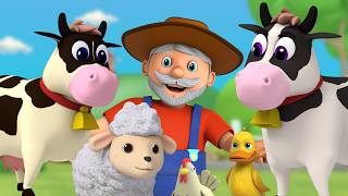 🔴 Old Macdonald Had A Farm | Baby Animals For Kids | Meeko's Family Classic Nursery Rhymes