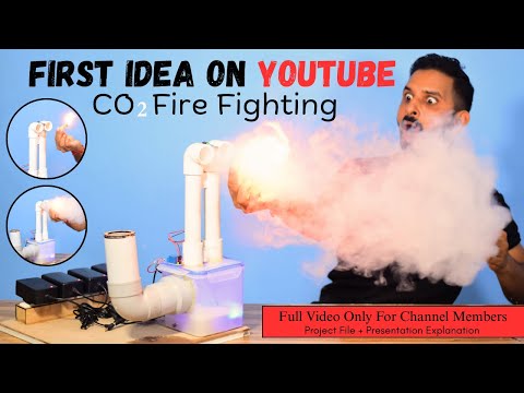 Watch Full How to Make Automatic Fire CO₂ Extinguishing Project | Fire Fighting Project Idea